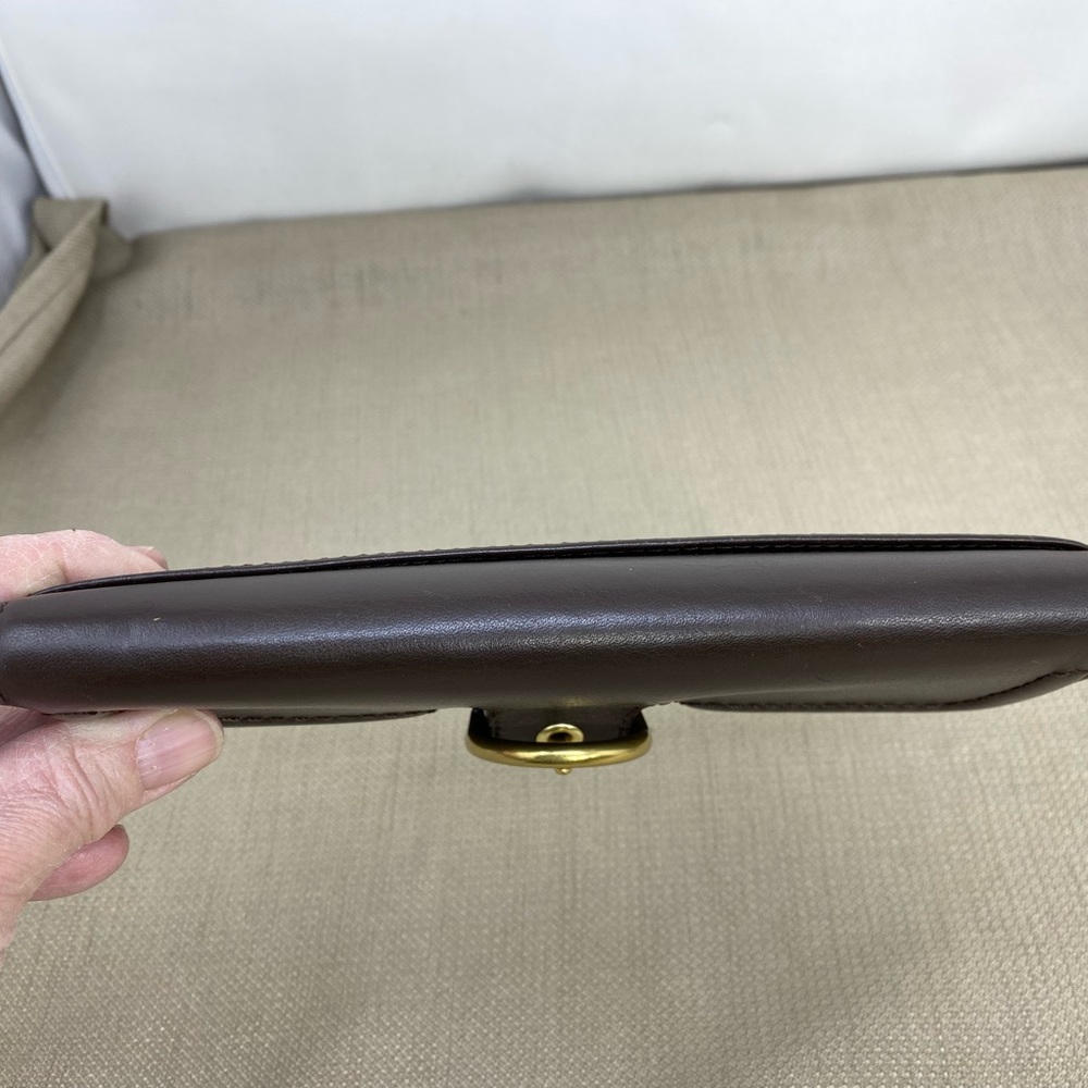 COACH CAMPBELL BROWN LEATHER WALLET - Picture 6 of 11